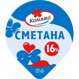 Калинка. Сметана 16%